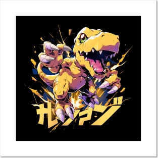agumon Posters and Art